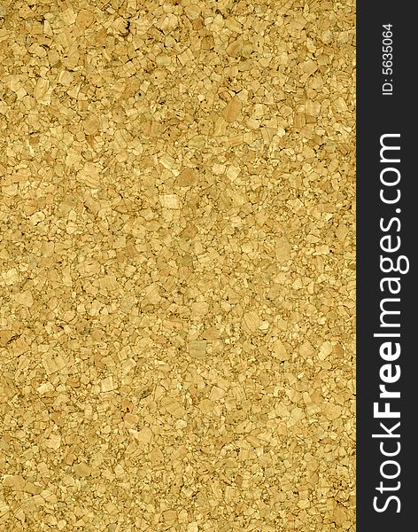 Cork board texture