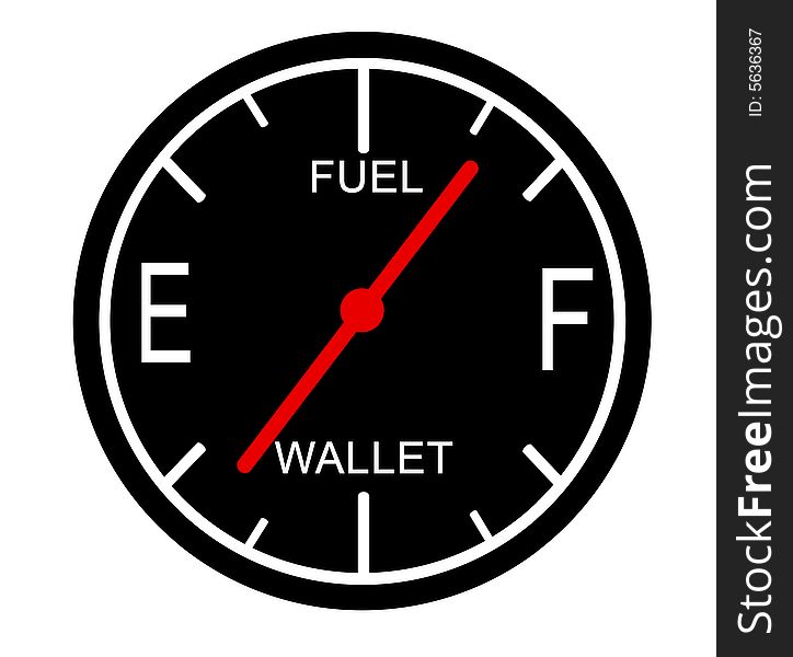 Gas Pump background with copyspace
