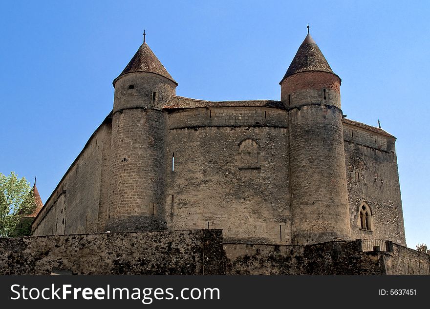 Medivael Fortress of Grandson; Switzerland. Medivael Fortress of Grandson; Switzerland
