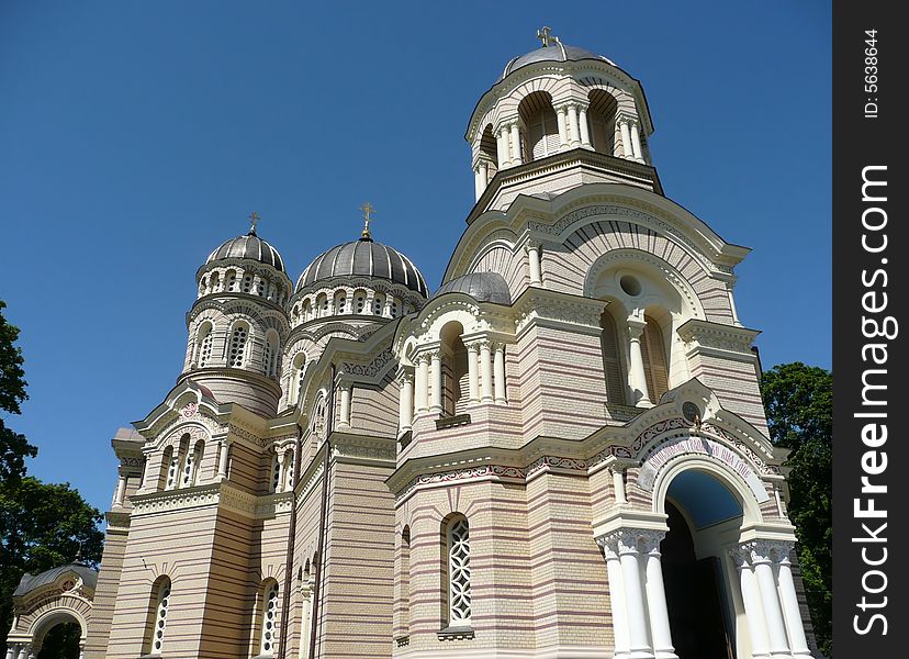 Wonderfull ortodox christian church building