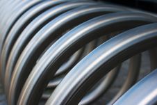 Fragment Of Large Metal Spiral Royalty Free Stock Photo Fragment Of Large Metal Spiral Royalty Free Stock Photo