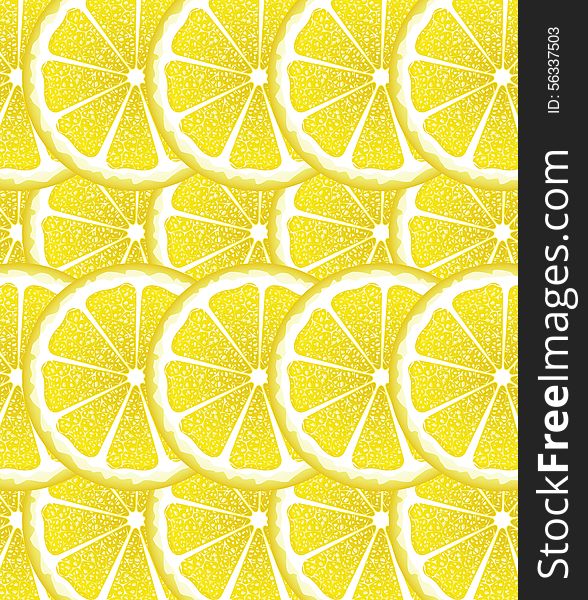 Lemon Slices Background