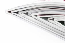 Stack Of Magazines Royalty Free Stock Images Stack Of Magazines Royalty Free Stock Images
