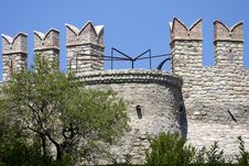 Fort Of Montesegale Italy Royalty Free Stock Photos