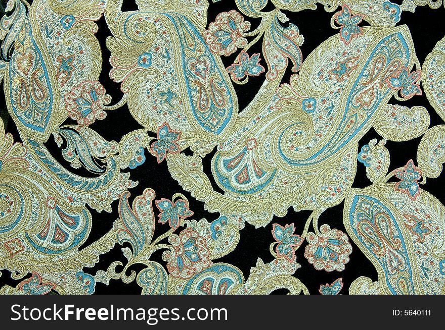 Vintage silk pattern - texture, background