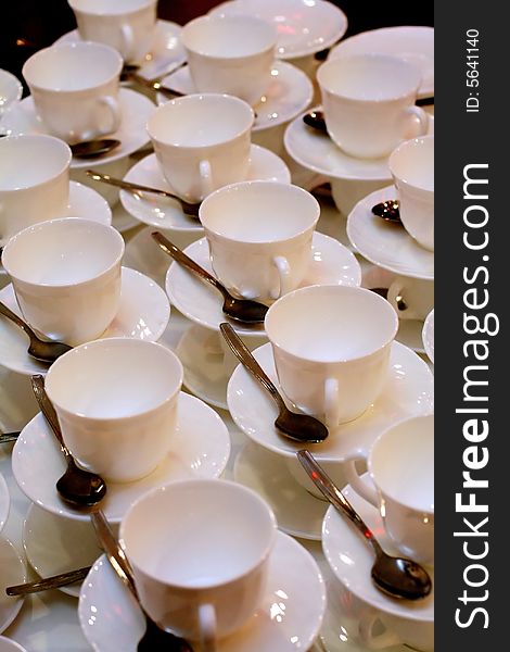 Cups On A Table