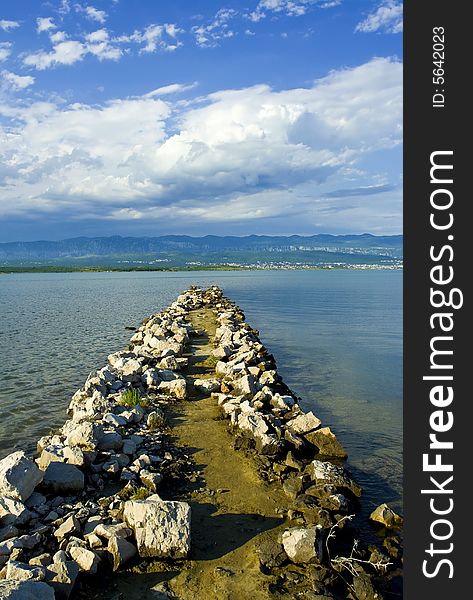 Adriatic sea beach