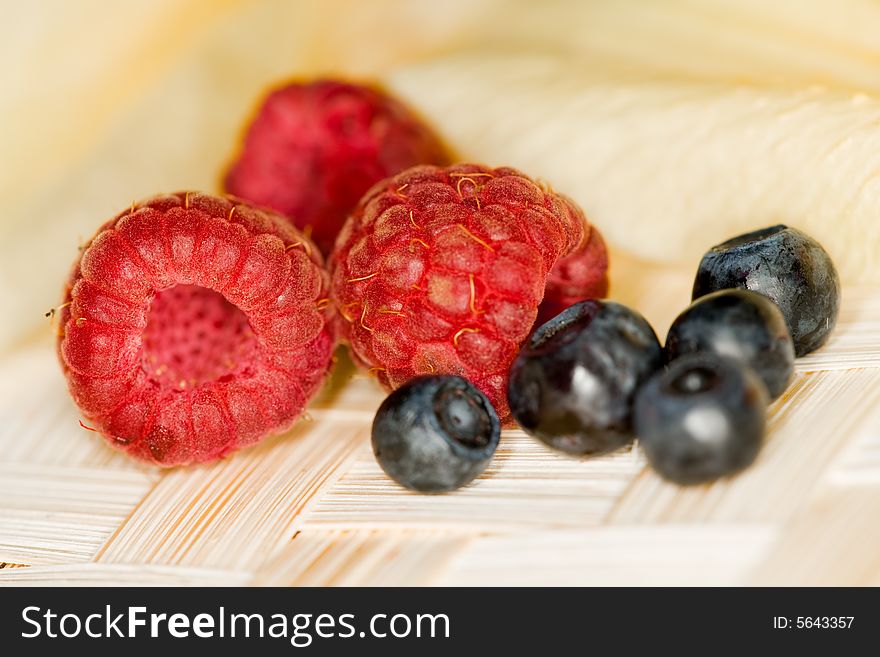 Raspberries And Berries