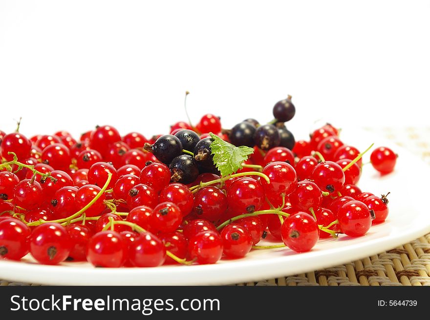 Sweet Currant On A Plate