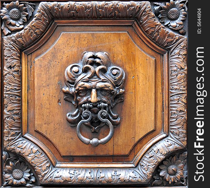 Old door knocker