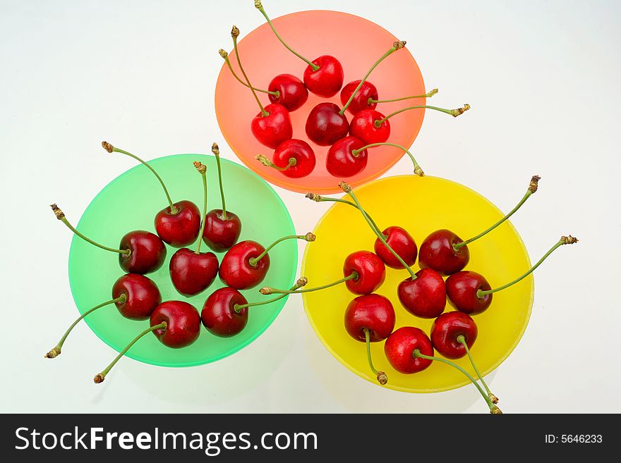 Cherries In Bowls