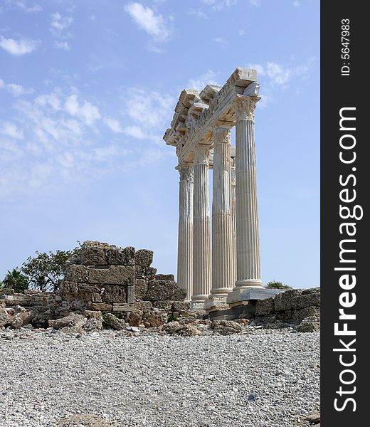 Turkey, Side - Apollo Temple