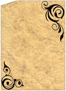 scrapbook old paper background with dried rose free stock images photos 30315361 stockfreeimages com