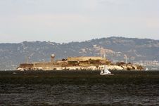 Alcatraz Island In San Francisco Bay Royalty Free Stock Photo Alcatraz Island In San Francisco Bay Royalty Free Stock Photo