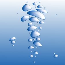 Blue Water With Bubbles Stock Photo Blue Water With Bubbles Stock Photo