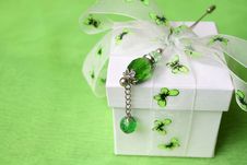 Butterfly Gift Box Stock Photography Butterfly Gift Box Stock Photography