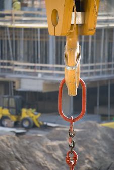 Crane Hook Royalty Free Stock Photo Crane Hook Royalty Free Stock Photo