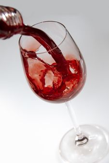 Red Wine Pouring Royalty Free Stock Photography Red Wine Pouring Royalty Free Stock Photography