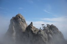 Mountains Are In Misty Stock Photos Mountains Are In Misty Stock Photos