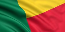 Flag Of Benin Stock Photography