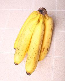 Banana Bunch Two Royalty Free Stock Photography