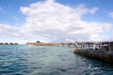 Tropical Seascape Royalty Free Stock Photography