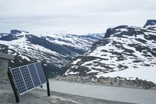 Sun Battery In The Mountains Stock Images Sun Battery In The Mountains Stock Images