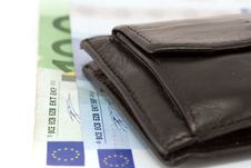 Euro Wallet 2 Royalty Free Stock Photography