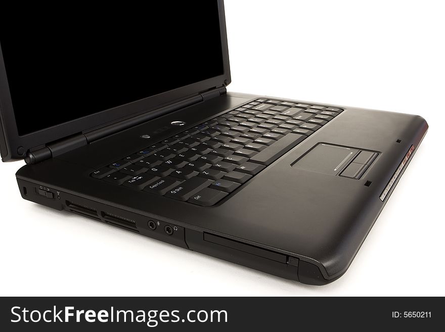 Laptop computer isolated on a white background