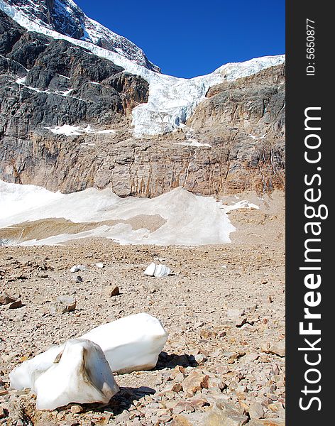 Glacier Angel on Mount Edith Cavell