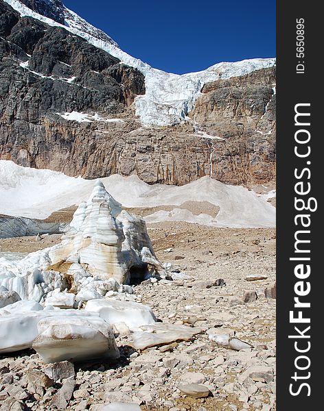 Glacier Angel on Mount Edith Cavell