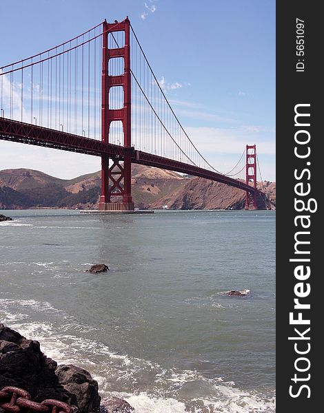 Golden Gate Bridge From Fort Point