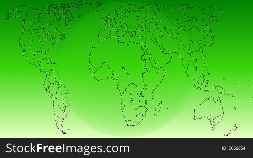 Big global map of earth