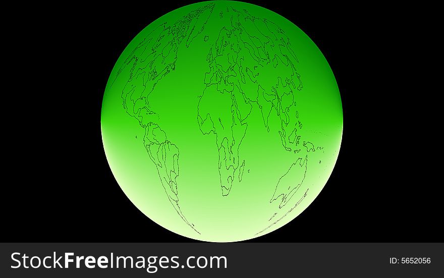 Big global map of earth