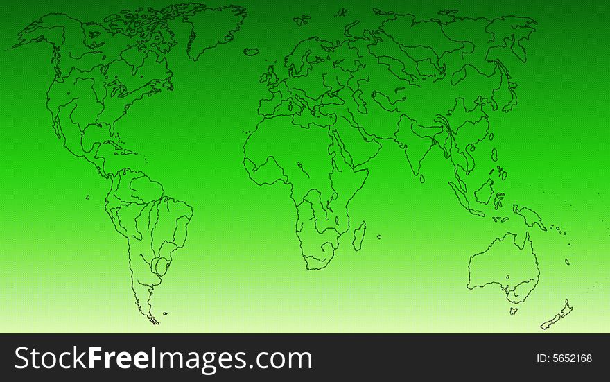 Big global map of earth