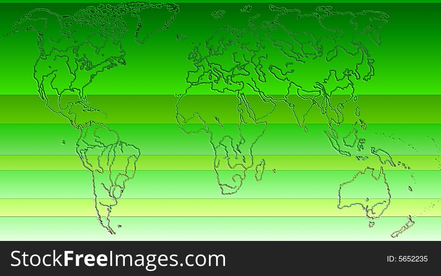 Big global map of earth