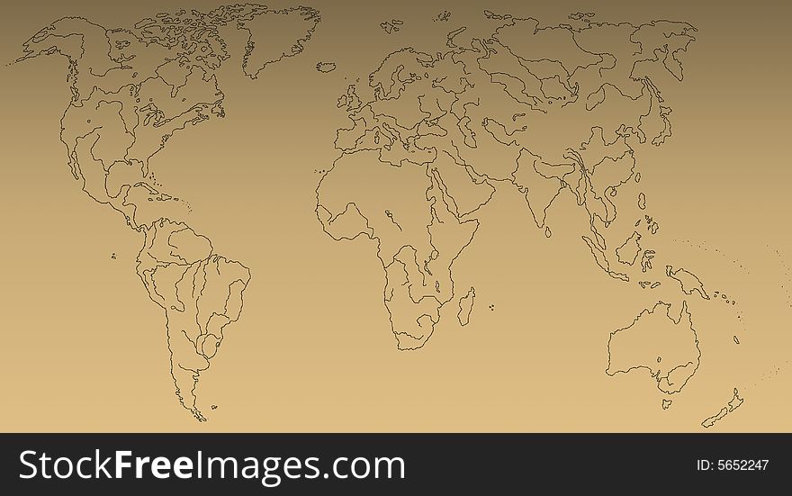 Big global map of earth