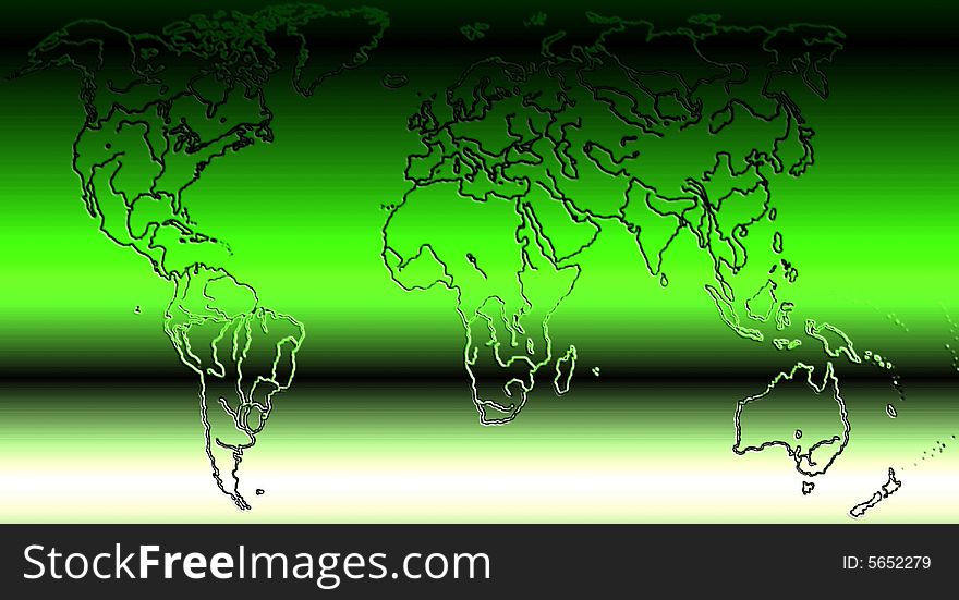 Big global map of earth