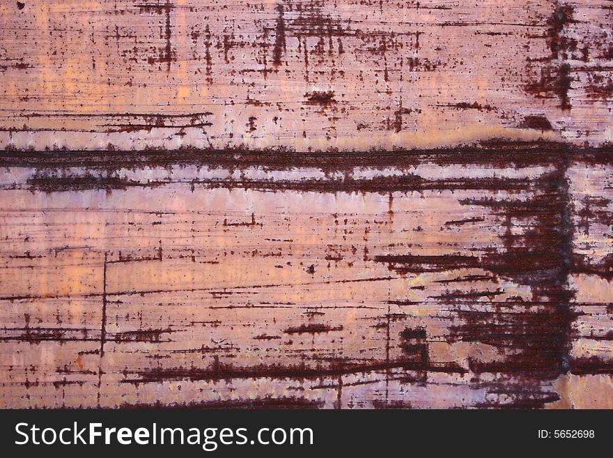 Image of a rusty background