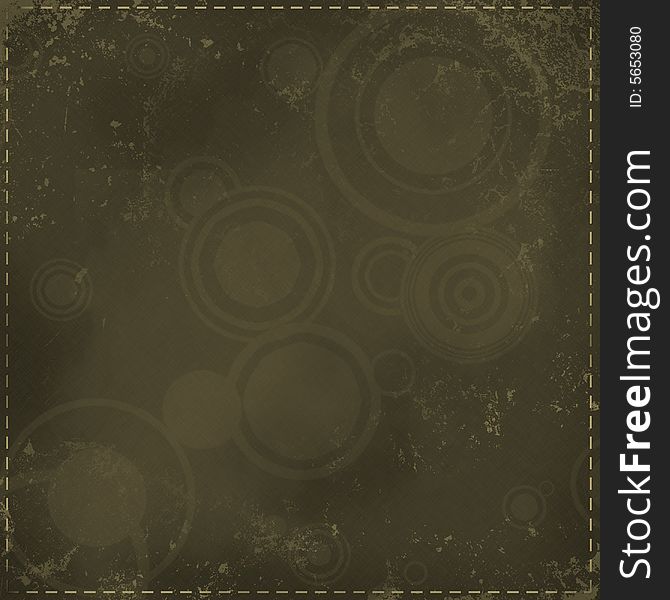 Abstract background with circles