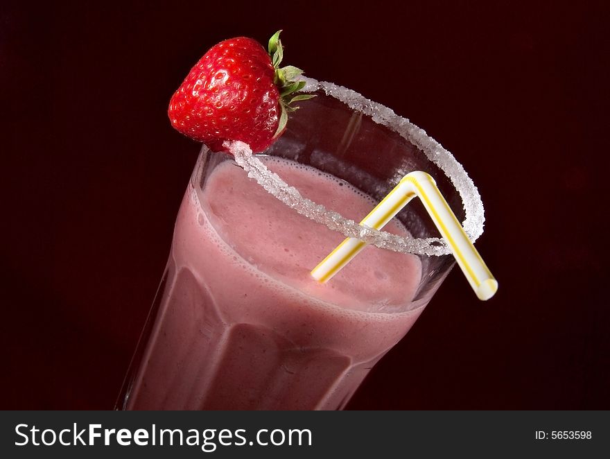 Strawberry milkshake