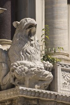 Gargoyle On Side Of Basilica Di San Marco Royalty Free Stock Photo