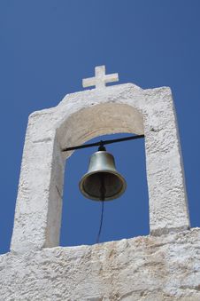 Greek Church Bell Royalty Free Stock Photos