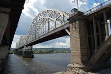 Railway Bridge Stock Photography