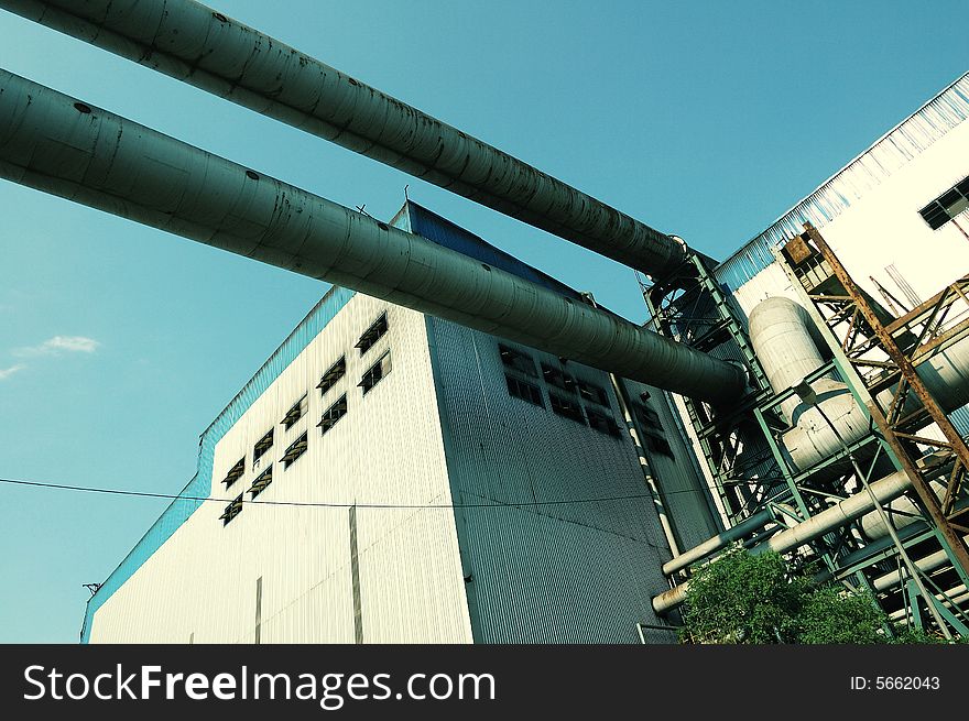 Beijing Steel Plant is located in in the Beijing west Shi Jing Shan District , the entire factory resembles one iron and steel city