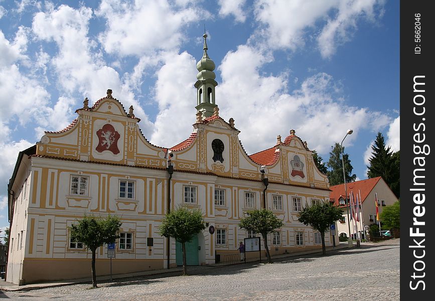 Town Hall, Kasperske Hory, Czech Republic