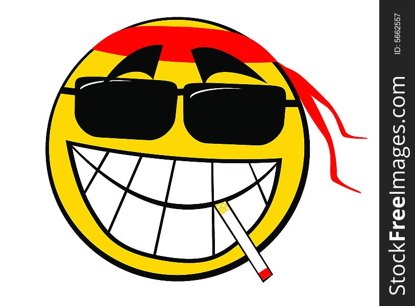 Smiley Icon Smoker