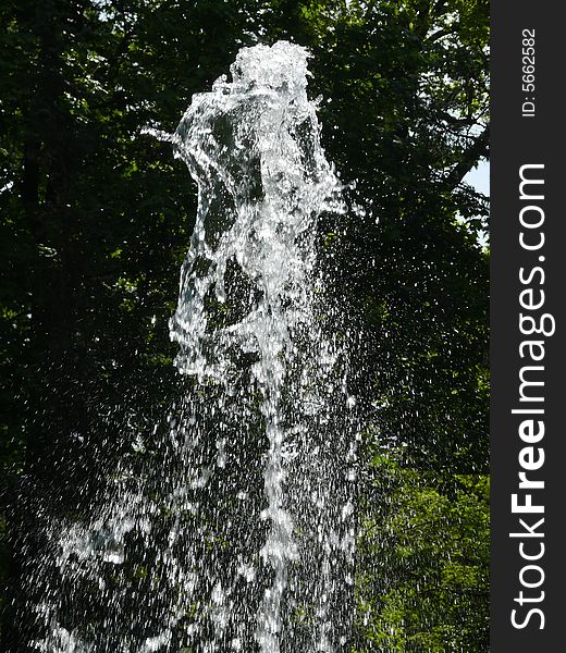 Motion fountain like progress, Petersburg peterhof. Motion fountain like progress, Petersburg peterhof