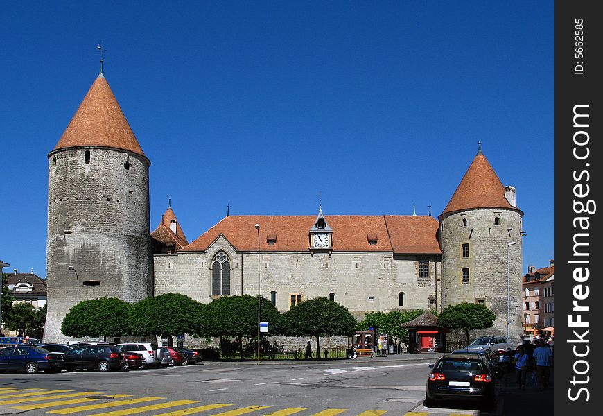 Chateau D Yverdon, Switzerland