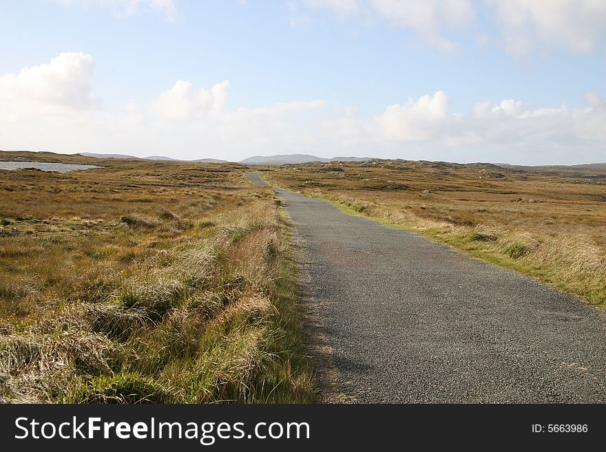 A small road in connemara